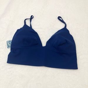 Free People Sage longline bralette exotic aqua. No tags